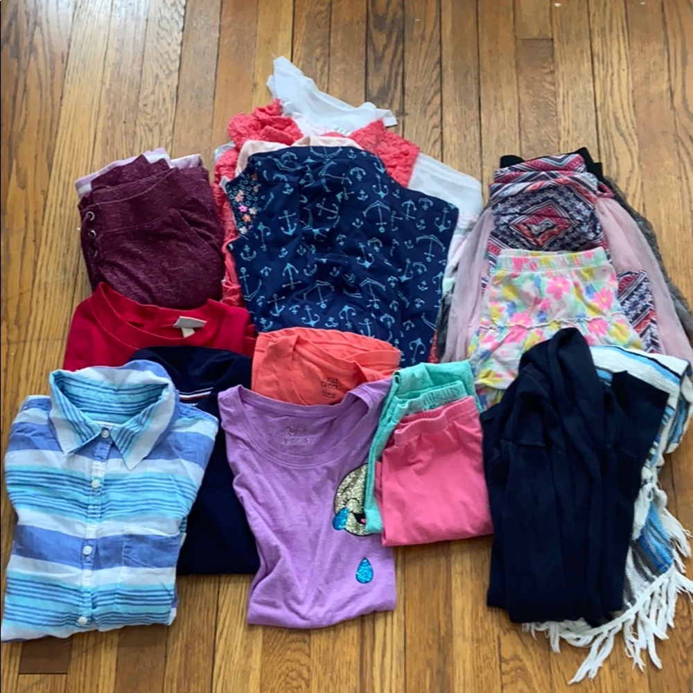 Girls Clothes Lot 10/12 - 19 pieces